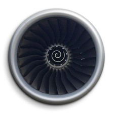 Réacteur avion - Badge Epingle 38mm Button Pin