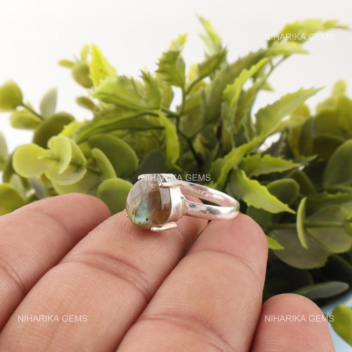 Argent sterling poire - sterling, naturel