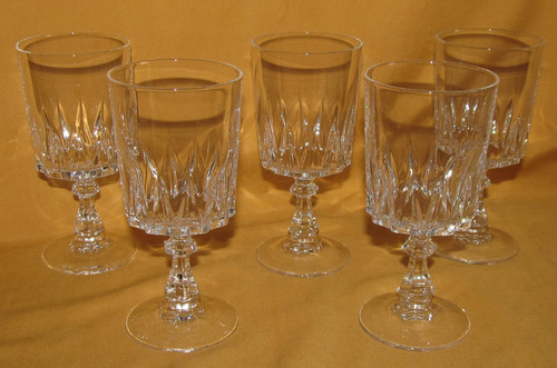 Lot verres vin - 5,