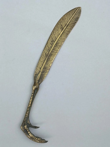 Coupe papier bronze antique - coupe-papier,