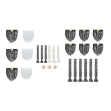 Prédécoupé Faux Tissu Gnome Barbe Costume Artisanat Poupées DIY Nain Gnome