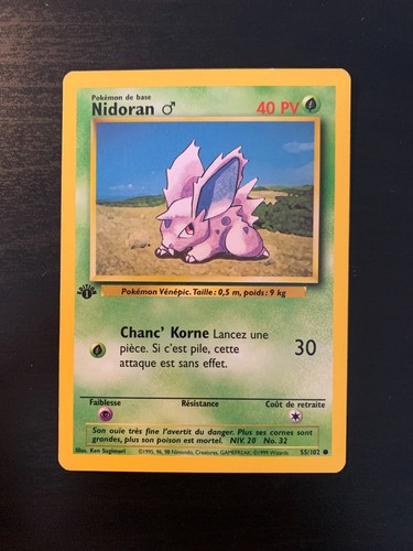 Carte pokémon nidoran - :,