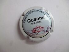 Capsule de Champagne, HOTTE Thierry, cuvée Queens, inscriptions au milieu, N°19