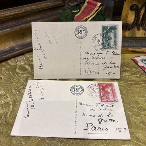 Timbre france 354 et 655 - france,