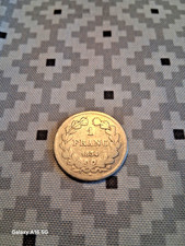 1 franc argent Louis Philippe 1834 w