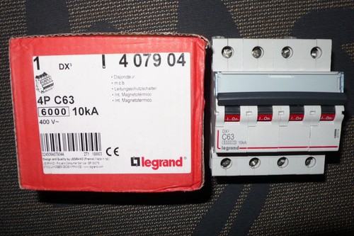 Disjoncteur tetrapolaire 63a - disjoncteur ,
