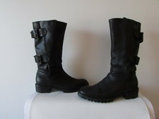 bottes sartore cuir noir 38,5