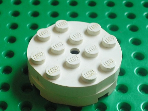 Lego vintage white turntable - lego,