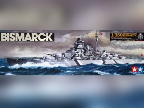 Tamiya cuirassé bismarck - tamiya,