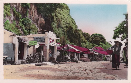 Hongay rue marché - du, tonkin