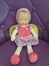Doudou Poupée COROLLE Rose
