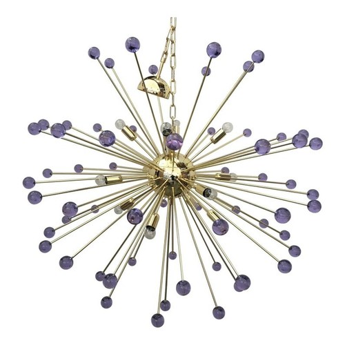 Beau lustre italien en laiton