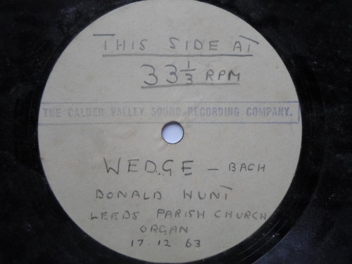 Donald hunt wedge bach - wedge,