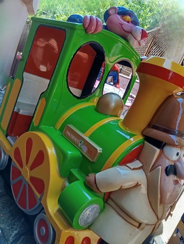 Pink panther kiddie ride jolly - pink,