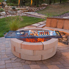 VEVOR Grille de Cuisson Grille de Barbecue Rectangulaire 111 cm pour Camping