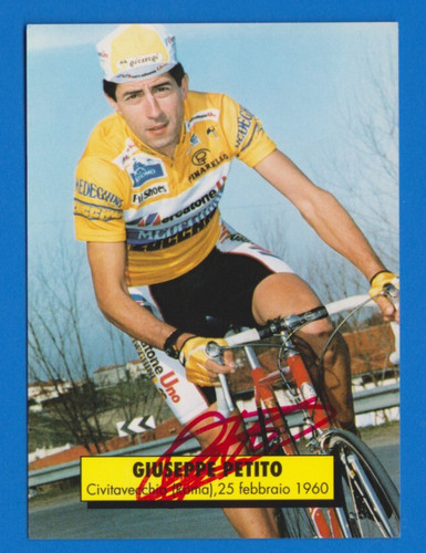 Cyclisme carte cycliste - carte,