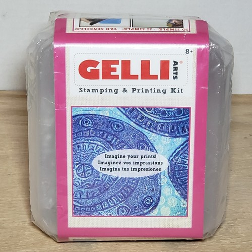 Gelli arts stamping printing - stamping,