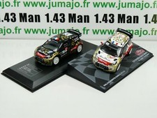 LOT 2X 1/43 IXO Rallye