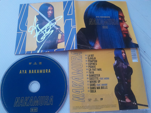 Aya nakamura autograph - nakamura, cd