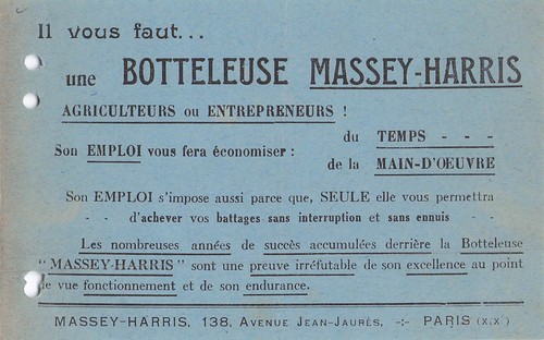 Paris agriculture massey - agriculture,