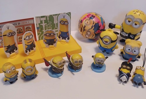 Lot mini figurines minions - de,