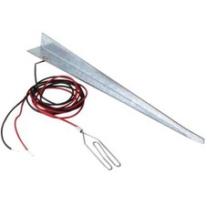NEUF : Piquet de terre Clôture electrique 30cm avec Fil de branchement BEAUMONT