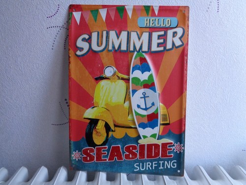 Tole metal summer sea - tole, side