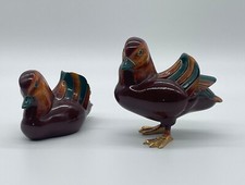 CANARD EN RESINE NATURELLE FABRICATION FRANCAISE VINTAGE LA PAIRE