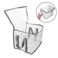  2 Pcs Rangement Livre Conteneur De Stockage Livres Vitrine Pliable