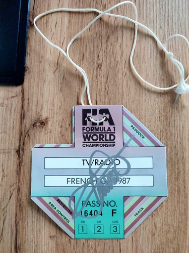 Pass paddock formule grand - paddock,