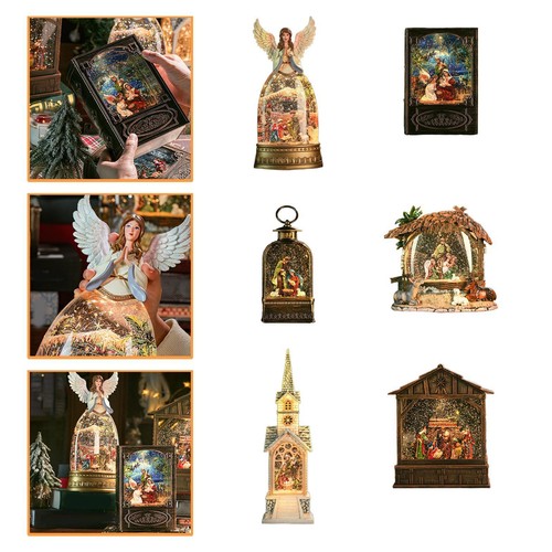 Crèche noël boule à - de,