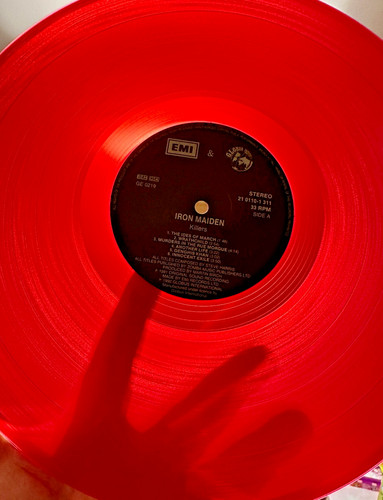 Iron maiden killers red - maiden,