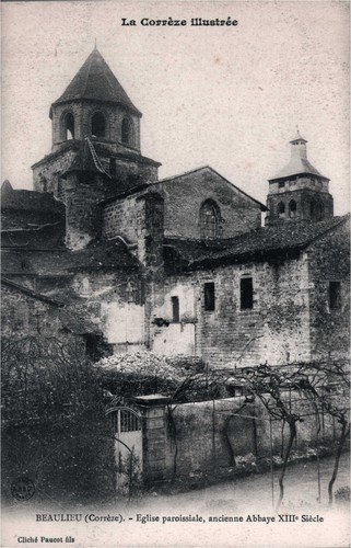 Cpa beaulieu eglise - cpa,