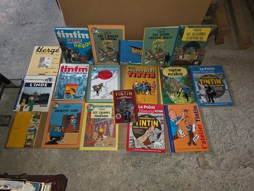 Lot tintin ancienne - lot, bd
