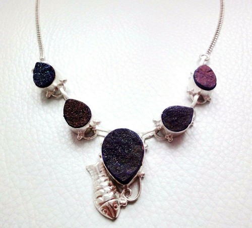 Superbe collier argent - collier,