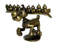 Pixi 5509 Boule & Bill Avec Vögel Bronze Figurine 10/18cm Limité / 65 Pièce