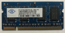 RAM NANYA NT1GT64UH8D0FN-AD 1 GB 2Rx16 PC2-6400S-555-13-A2.800 0834