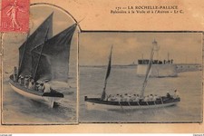 LA ROCHELLE-PALLICE : baleiniere à la voile et à l'aviron - tres bon etat