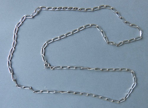 Chaine collier argent massif