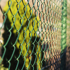 Clôture en Fil de Fer Grillage Palissade Vert Revêtement PVC Nombreux Pointures