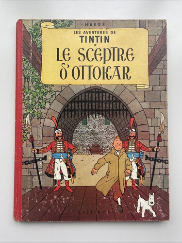 Tintin sceptre ottokar - tintin,