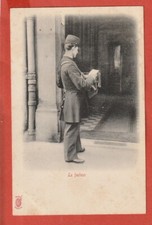 CPA - PARIS - 75  série " A LA PALETTE ROUGE " KUNZLI -  LE FACTEUR