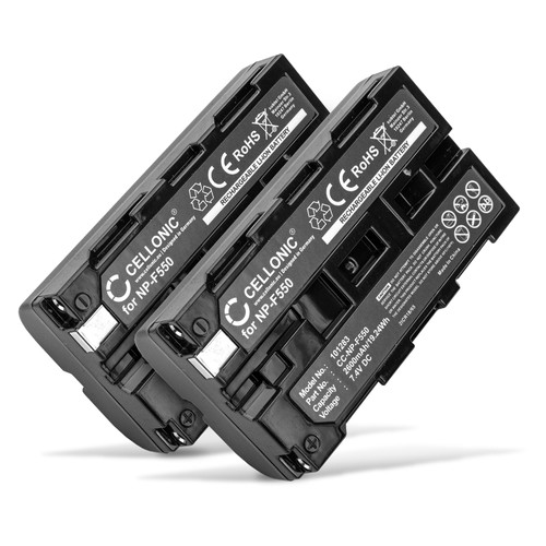 Batterie pour sony - 2x,