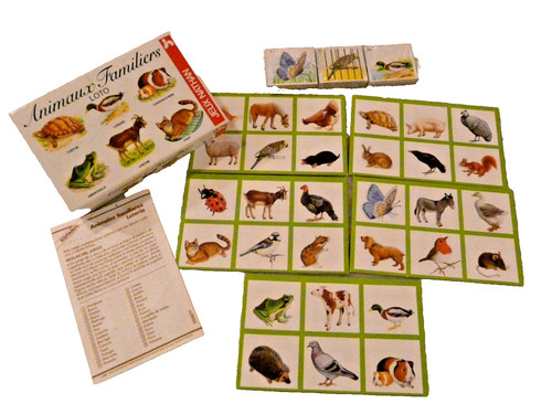 Loto des animaux familiers - animaux,
