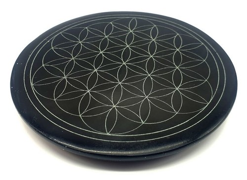 Fleur vie plaque - fleur, en
