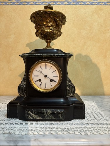 Horloge marbre napoléon - horloge,