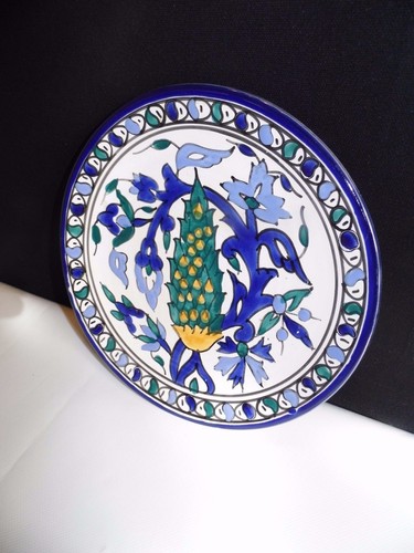 Assiette deco ancienne peint - assiette,
