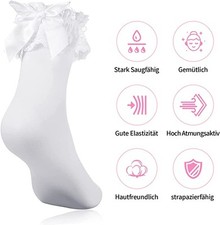 Socquettes courtes à volants