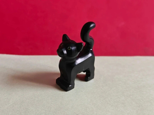 Figurine chat noir - noir,