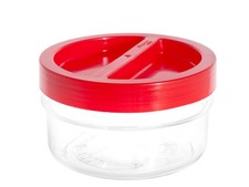 Bocal En Verre Ortes CC1500 Avec Couvercle À Vis Borgonovo